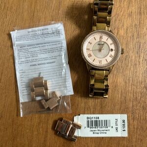 Women’s Fossil Rose Gold chain Watch
